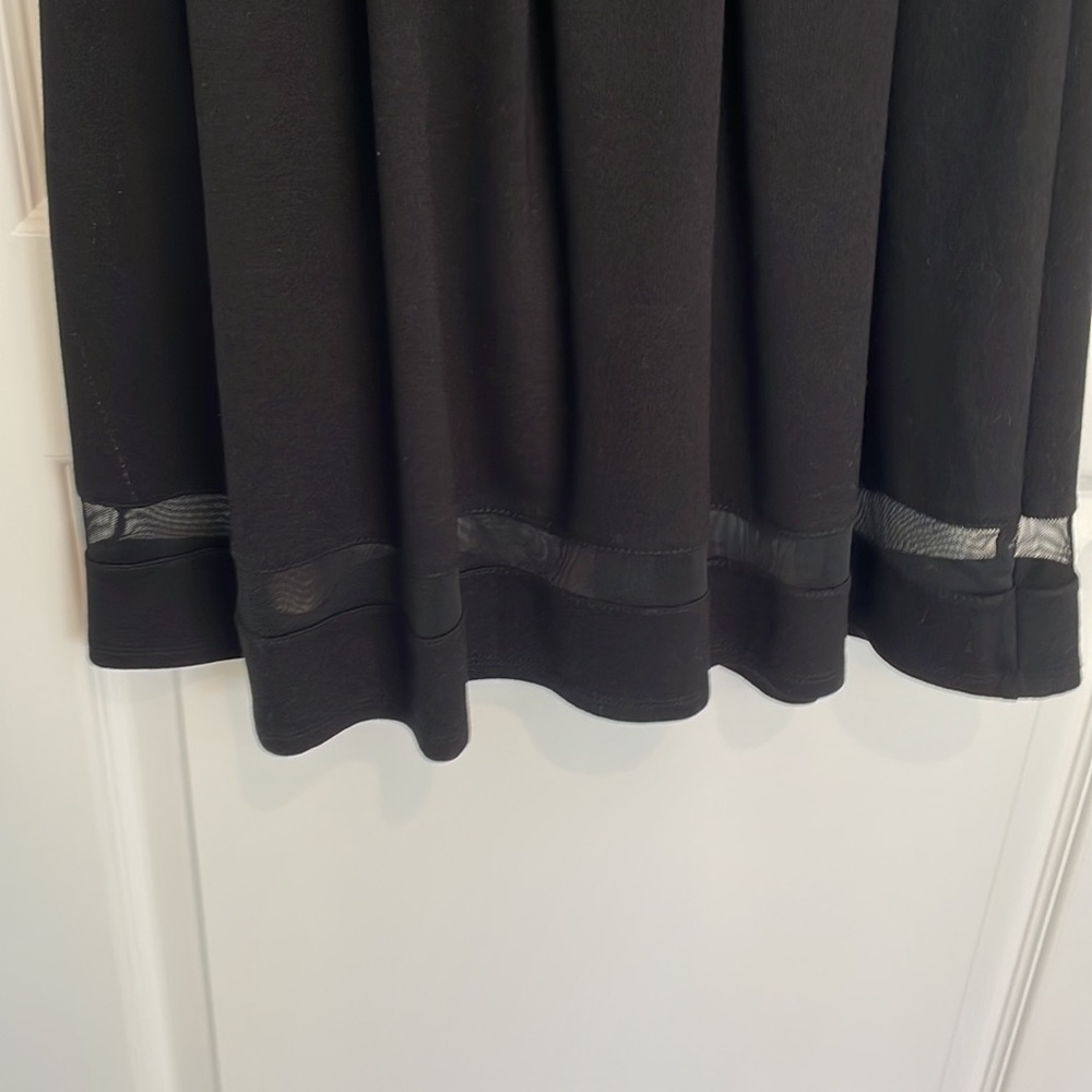 Monteau S Black Cocktail Dress - Picture 4 of 5